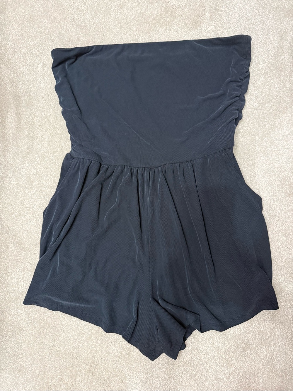 wild fable Black Strapless Romper